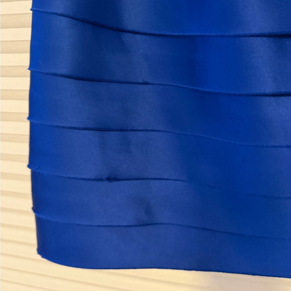 BCBGMaxAzria Royal Blue Halter Dress - Picture 5 of 10